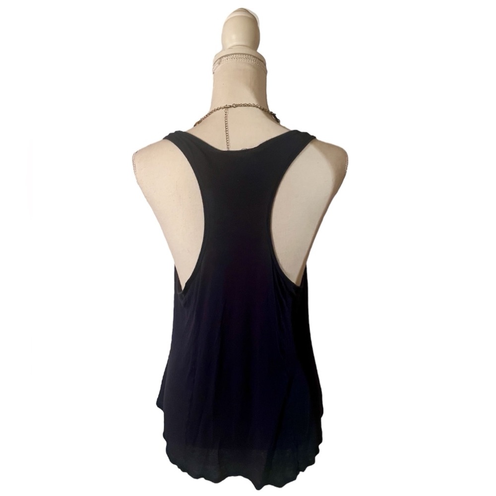 BCBGeneration Navy Blue Racerback Tank Top - Picture 5 of 10